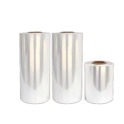 Op maat gedrukte PVC-polyolefin Pof PET PE-warmteverminderende films Verminderende filmrol voor flessen