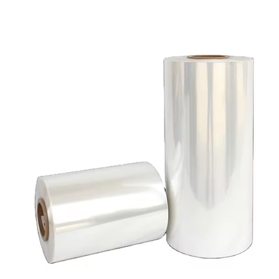 Op maat gedrukte PVC-polyolefin Pof PET PE-warmteverminderende films Verminderende filmrol voor flessen