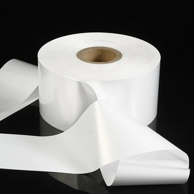Tranenbestand Perlenwit Hitteverzegelbaar BOPP Perlenvormige film Flexible verpakking Zachte plastic film Voedselverpakking