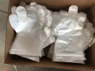 In reliëf gemaakte Beschikbare Plastic Handschoenen voor het Medische Controleren/Voedsel Behandeling