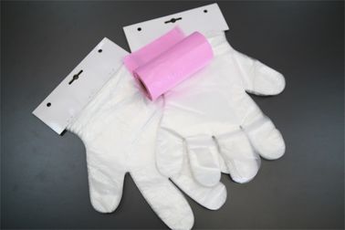 100 Beschikbare Handschoenen van het Pak Plastic Polyethyleen voor Voedsel Behandeling