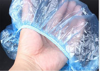 Plastic Duidelijke Beschikbare Douchekappen met Elastisch van het Randhotel/Huis Gebruik