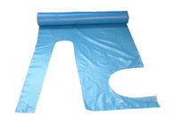 Blauwe Kleuren Beschikbare PE Schort Eco Vriendschappelijk met Vlotte/het In reliëf maken Oppervlakte