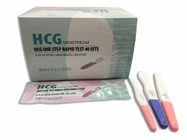 HCG-Uitrusting van de Urine de Snelle Diagnostische test voor Makkelijk te gebruiken de Marketing van Zwangerschapsotc