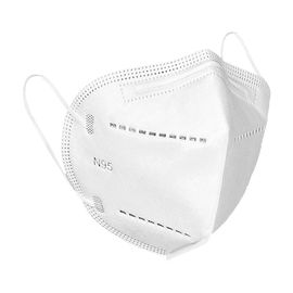 Het verticale Vouwen Vlakke Antivirus N95 Beschikbare Masker van het Masker Comfortabele FFP2 Ademhalingsapparaat