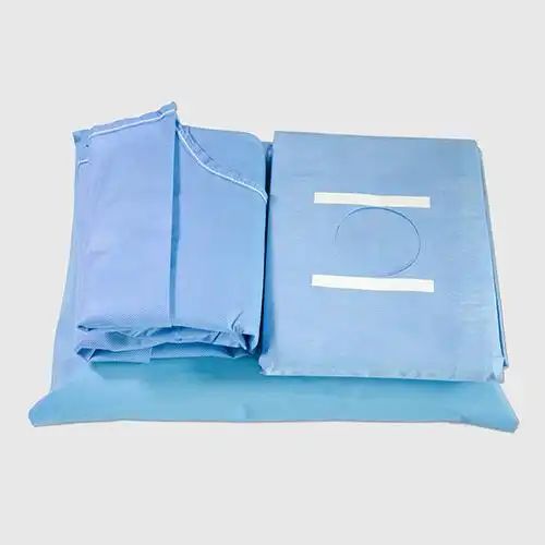 Blauwe eenmalige chirurgische kits Steriele EO Alomvattende chirurgische benodigdheden voor klinieken Ziekenhuizen en medische professionals