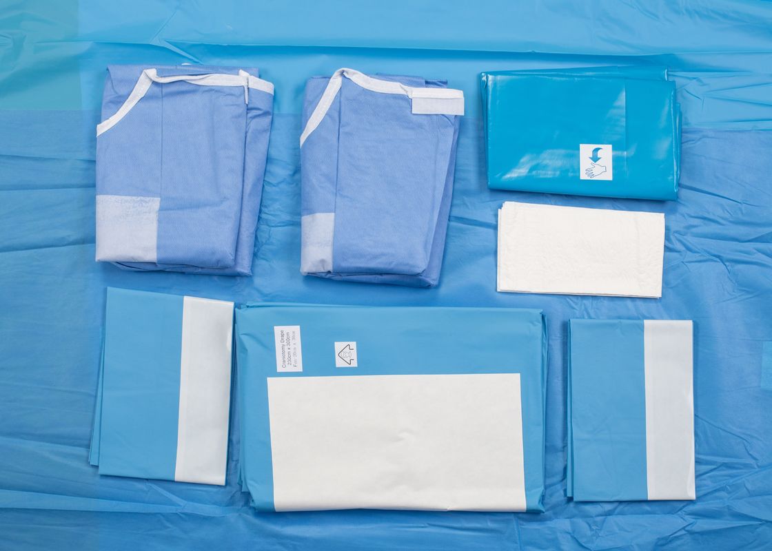 Beschikbare EO van het Chirurgiepak Gassterilisatie Aangepaste Grootte voor Scull-Procedure