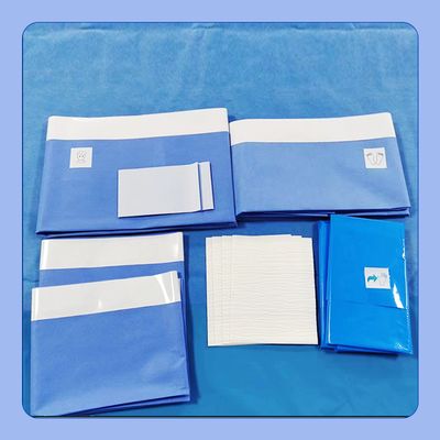 Ademhalende chirurgie pakket bevat blauw groen witte kleuren Perfect voor opslag Conditie Droog en koel gebied zorgt voor veiligheid